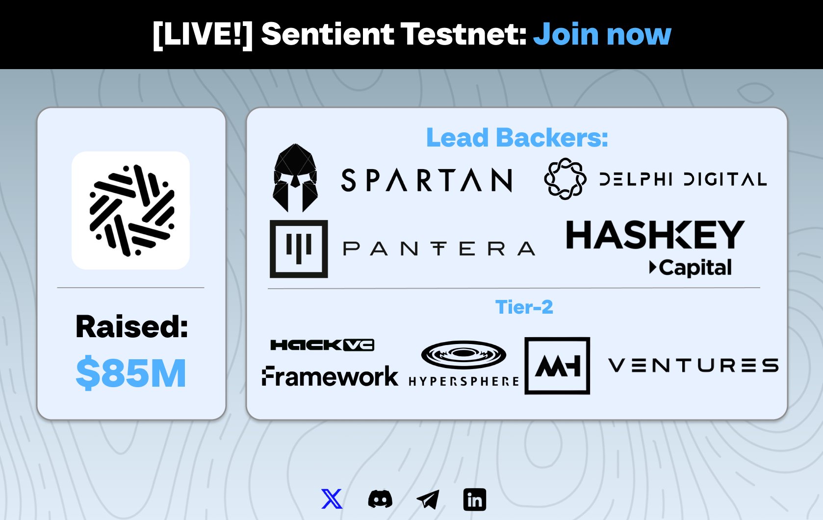 「零撸」融资8500万美金，挑战行业龙头Openai，sentient如何通过AI+web3破局